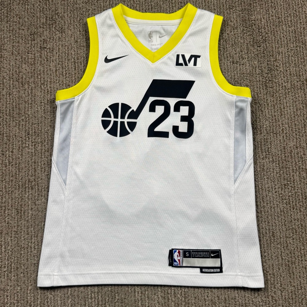 Nike Utah Jazz Basketball Jersey Youth S Association Edition Lauri Markkanen #23